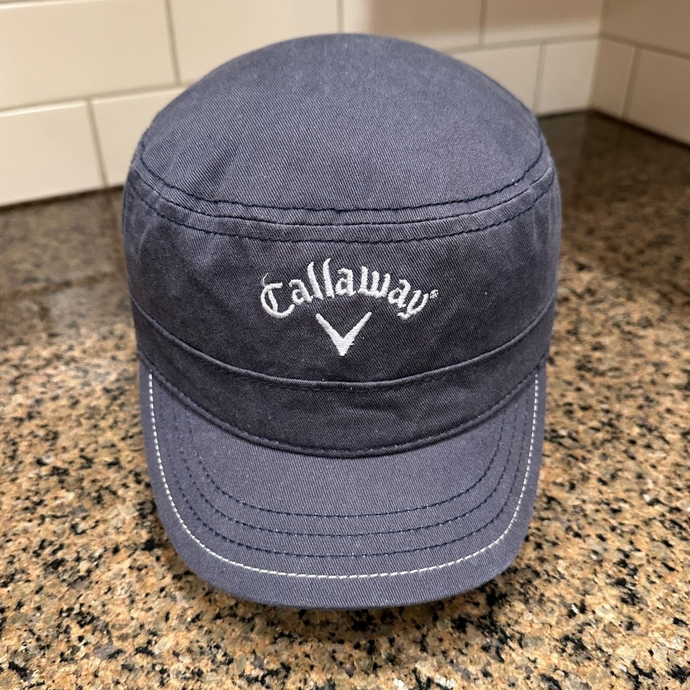 Callaway Pukka Fern Hill Golf Club Cadet Hat Blue Cotton